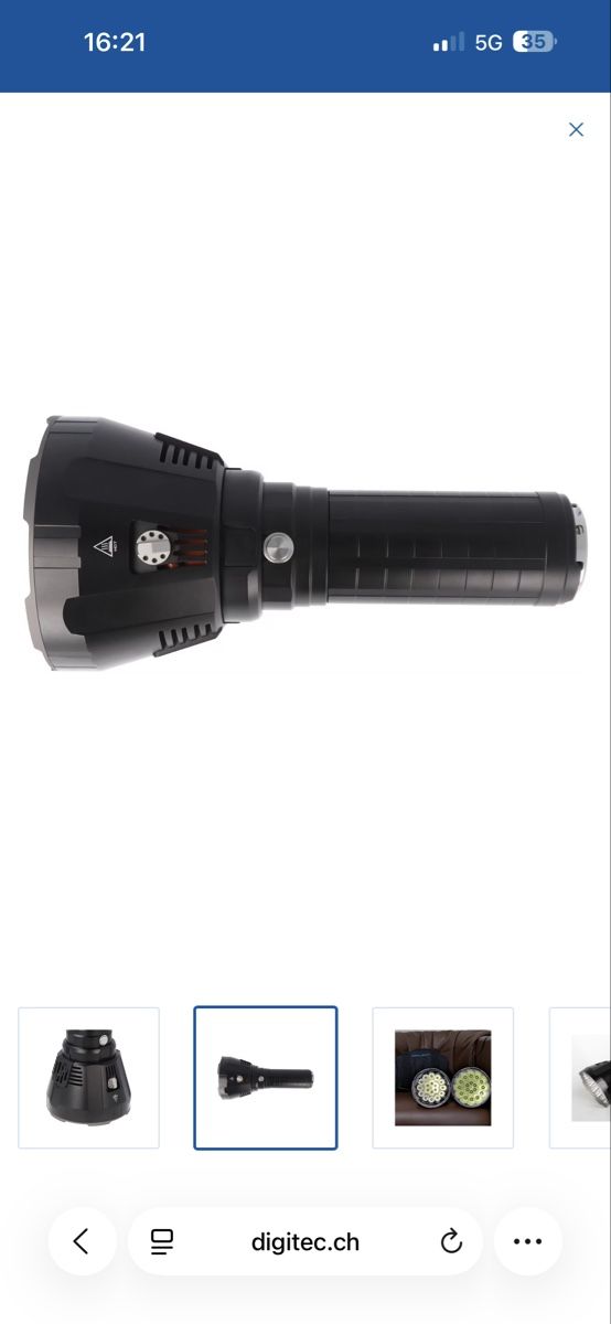 Lampes: Taschenlampe – D'occasion à Mittelhäusern par mammut78 4