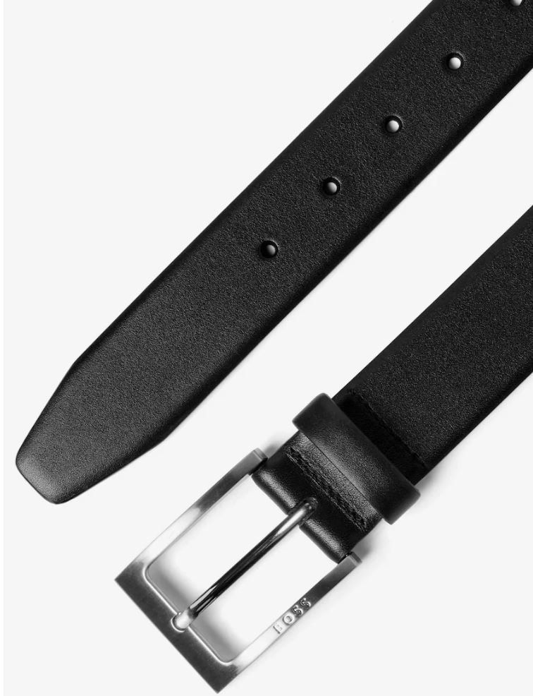 Hugo Boss Gürtel: BOSS Gürtel 'Barnabie' in Schwarz – Neu und originalverpackt aus Hütten von Nid0 4