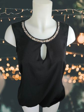 Elegantes Oberteil  mit Glitzer