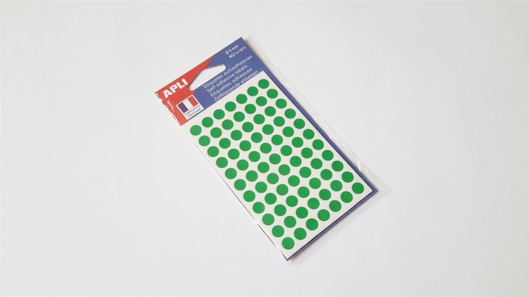 Sticker: Markierungspunkte, grün, 8mm, 462 Stück – Nuovo e nell'imballaggio originale da St. Gallen venduto da cointec 1