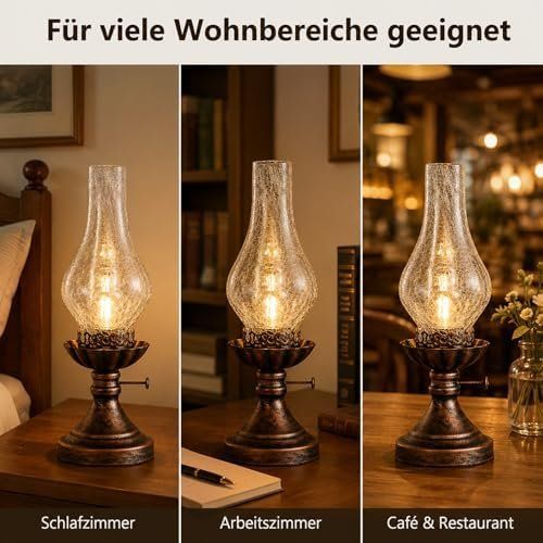 Lampen: Petroleum Tischlampe – Neu und originalverpackt aus Hundwil von Equiply 3