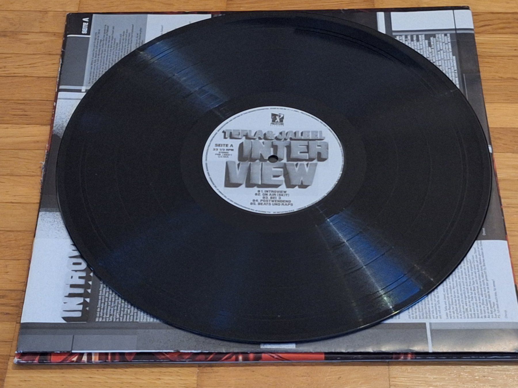 Schallplatten: Tefla & Jaleel, Interview - 2 Vinyl LP DE 2001 – Neu (gemäss Beschreibung) aus Oberentfelden von Musicud 3