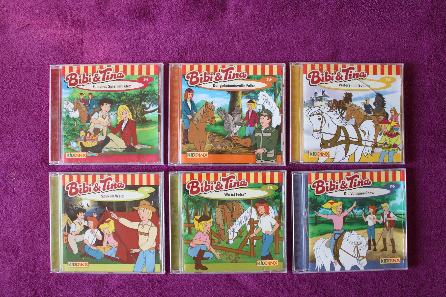 CD: 6 - Bibi & Tina - Hörspiel - CD´s – Usato da Müllheim Dorf venduto da Seeeule01
