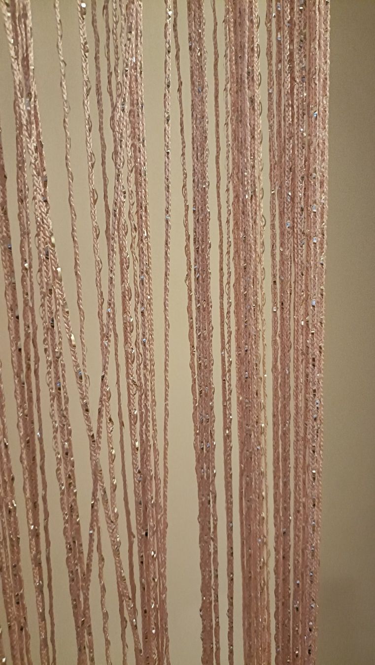 Vorhänge: Fadenvorhang rosa/glitzer – Gebraucht aus Dübendorf von Me_sa 3