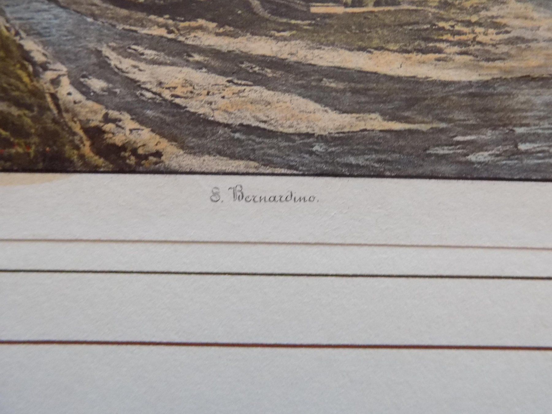 Gravures: San Bernardino Misox selten – D'occasion à Risch par Antikfee 3