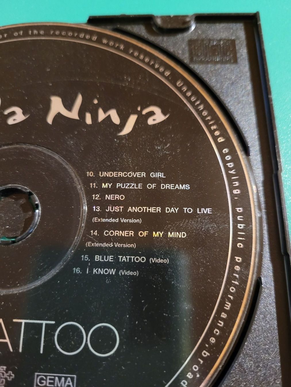 CD: Vanilla Ninja - Blue Tattoo – Usato da Grindelwald venduto da lego9 2