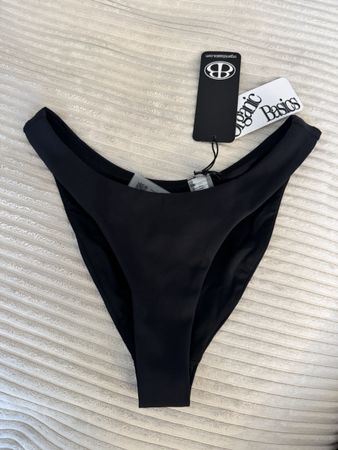 Organic Basics Bikini Bottom Black New with Tags