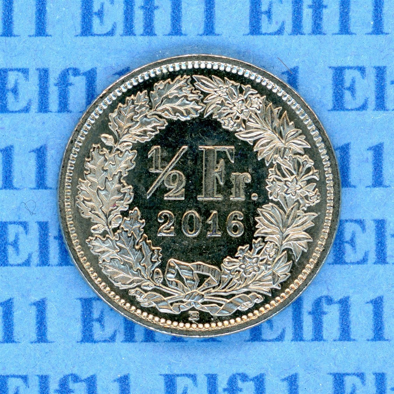 Tutti le monete: CHF___0.50 2016 vz-unz 50 Rappen – Usato da Widnau venduto da Elf11