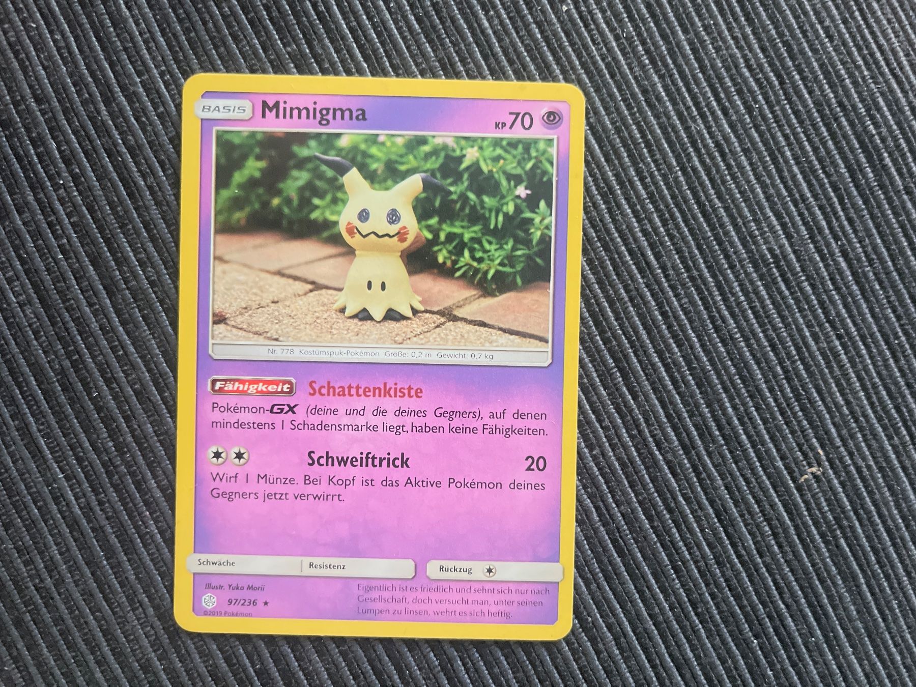 Pokémon Cartes à collectionner: Pokemon Mimigma non Holo Cosmic Eclipse Near Mint – Neuf (Voir description) à Wabern par Collectfun