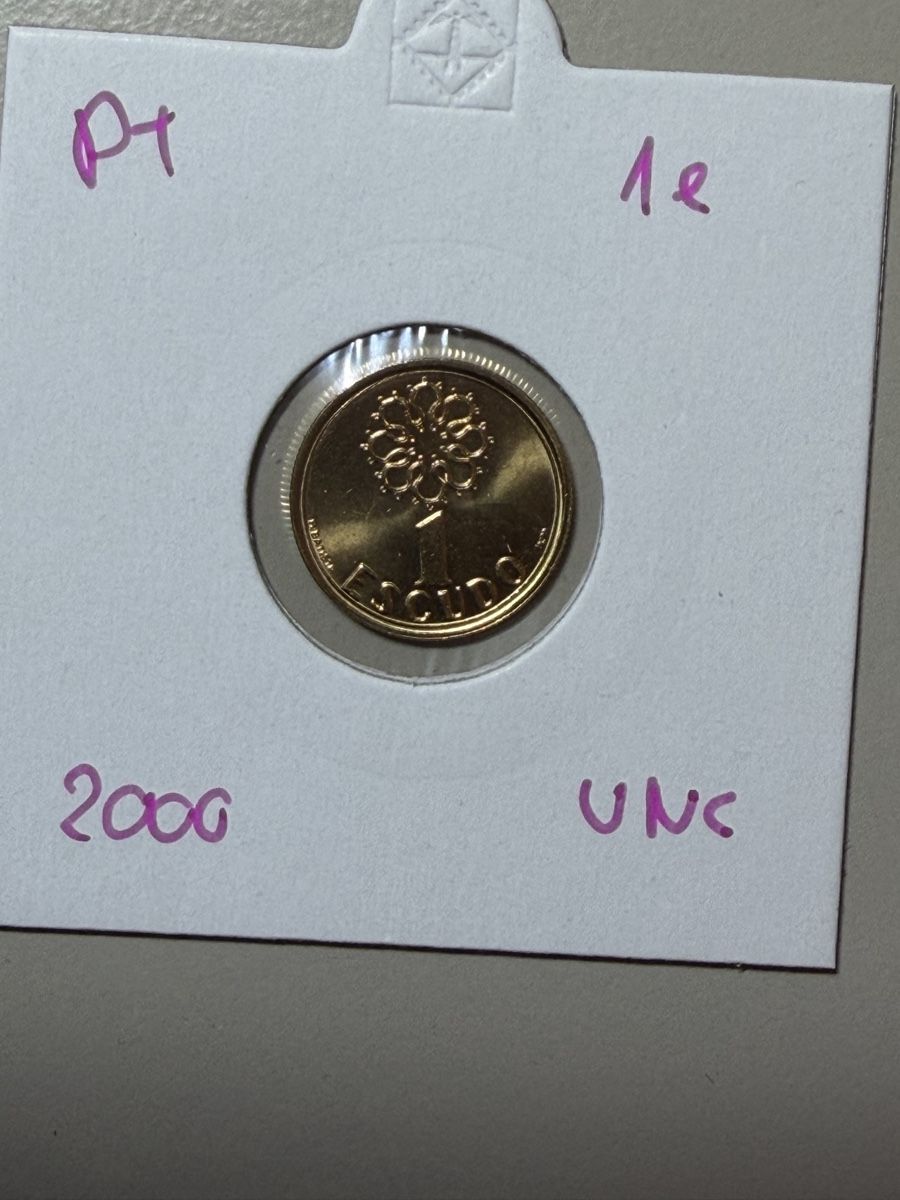 Tutti le monete: Portugal - 1 escudo - 2000 - UNC  – Nuovo (secondo la descrizione) da Payerne venduto da Mike1682