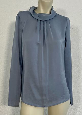 💙 Elegante Damenbluse von Sophie Gr 36 blau-grau 💙