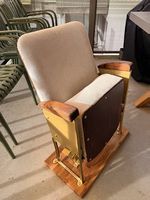 Restored Vintage Cinema Chair - Kino Sessel