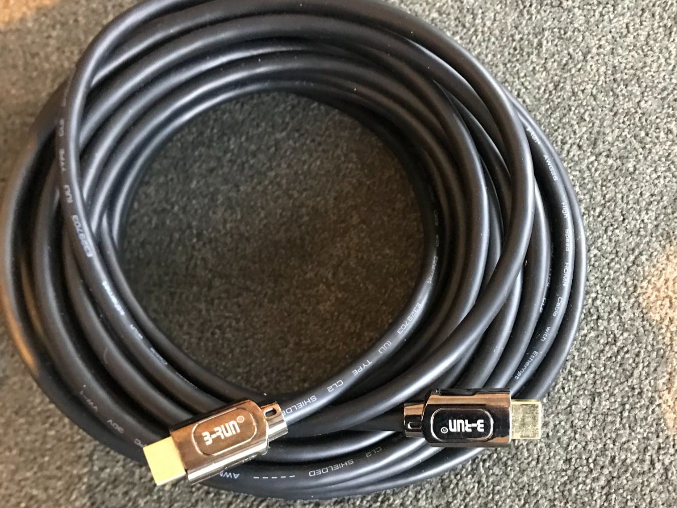 Câbles: HDMI Kabel 11.5m Länge – Neuf avec emballage d'origine à Würenlingen par Schneiderhifi 1