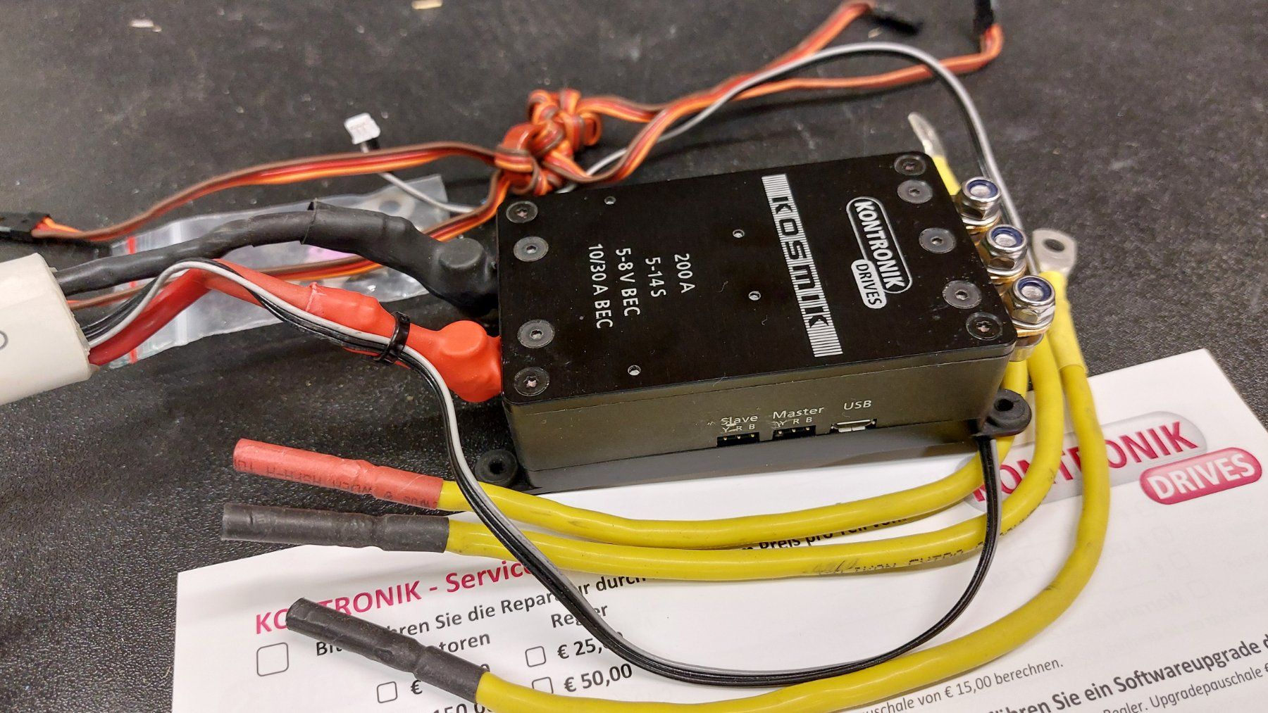RC Modellbau: Kontronik Kosmik 200A mit Spannungssensor – Gebraucht aus Bitsch von Harry82 1