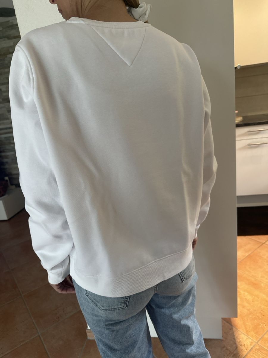 Tommy Hilfiger Maglioni & Felpe: Tommy Hilfiger Damen Pullover Weiss, Grösse L Top! – Usato da Netstal venduto da muj_q7ty 1