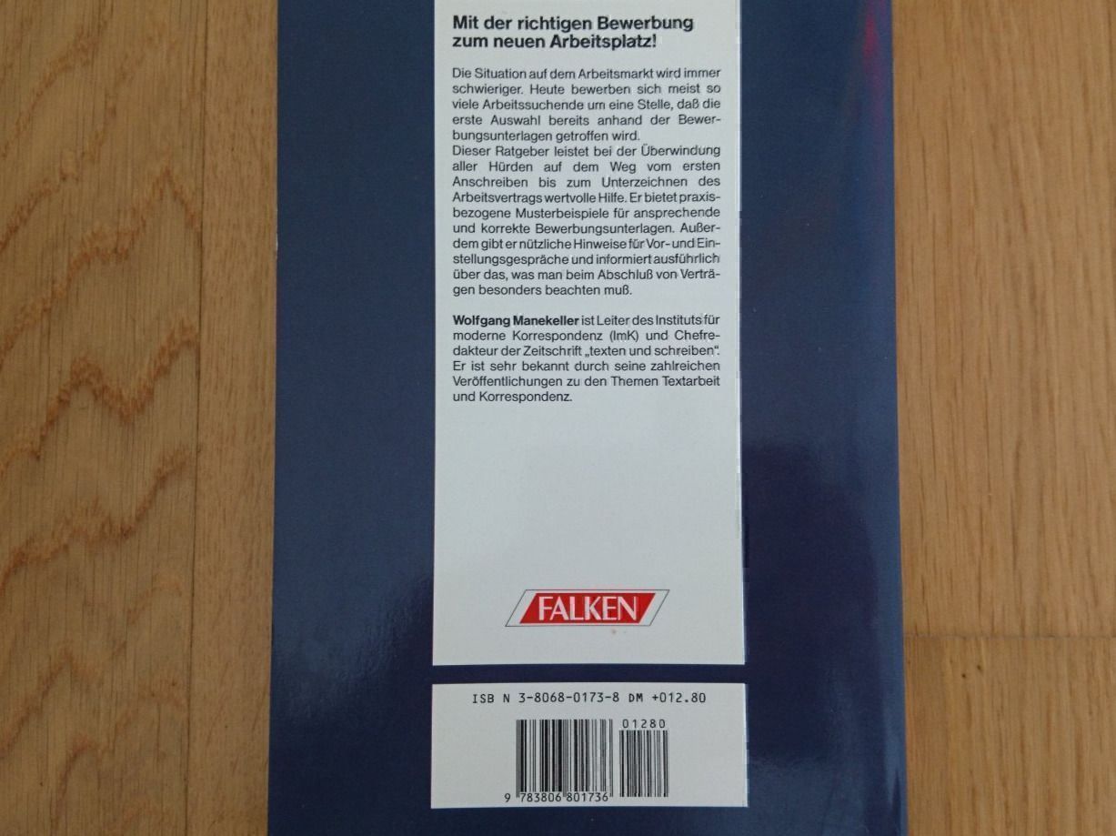 Libri: Die erfolgreiche Bewerbung – Usato da Luzern venduto da Einh0rn 1