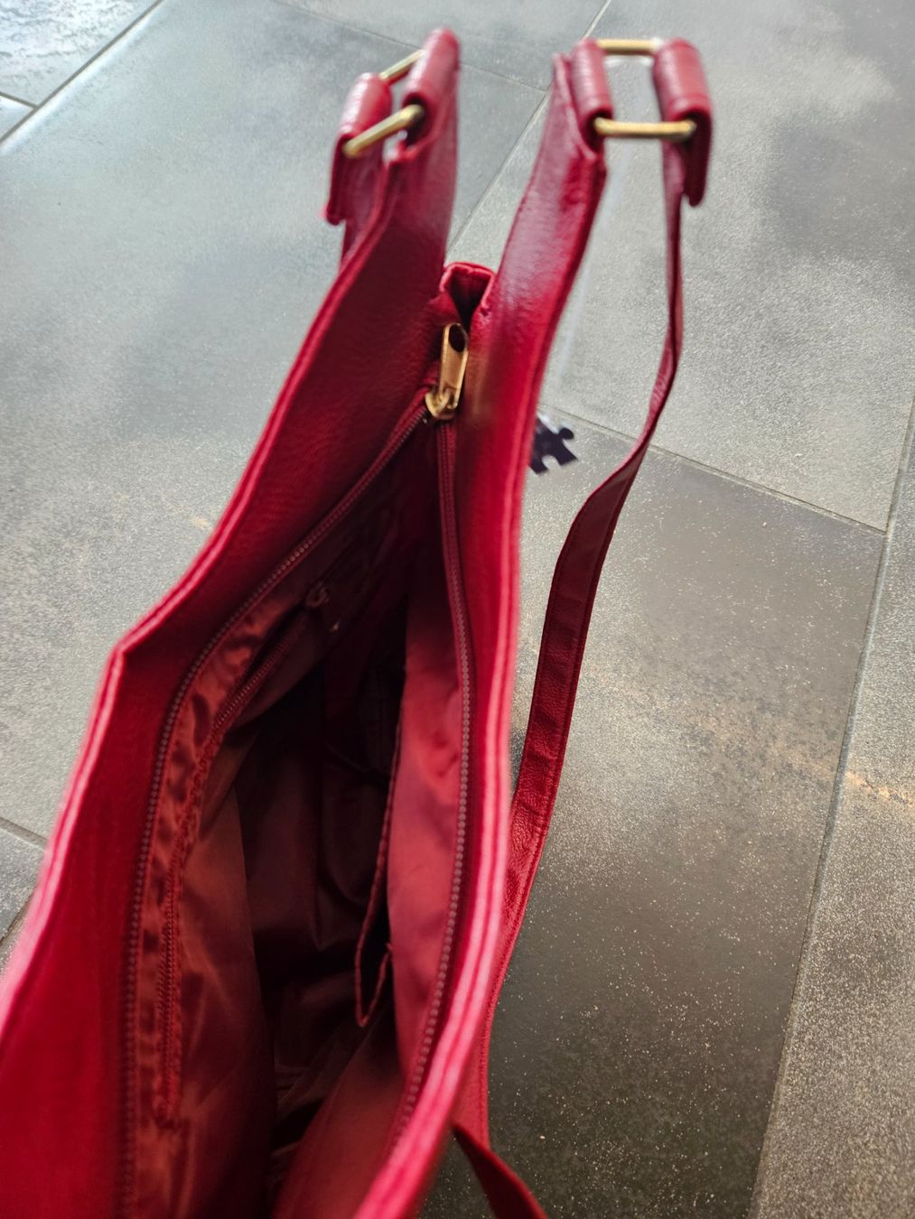 Taschen für Damen: Handtasche Umhängetasche Weinrot -Eternal love – Gebraucht aus Ormalingen von nomolnoi 5
