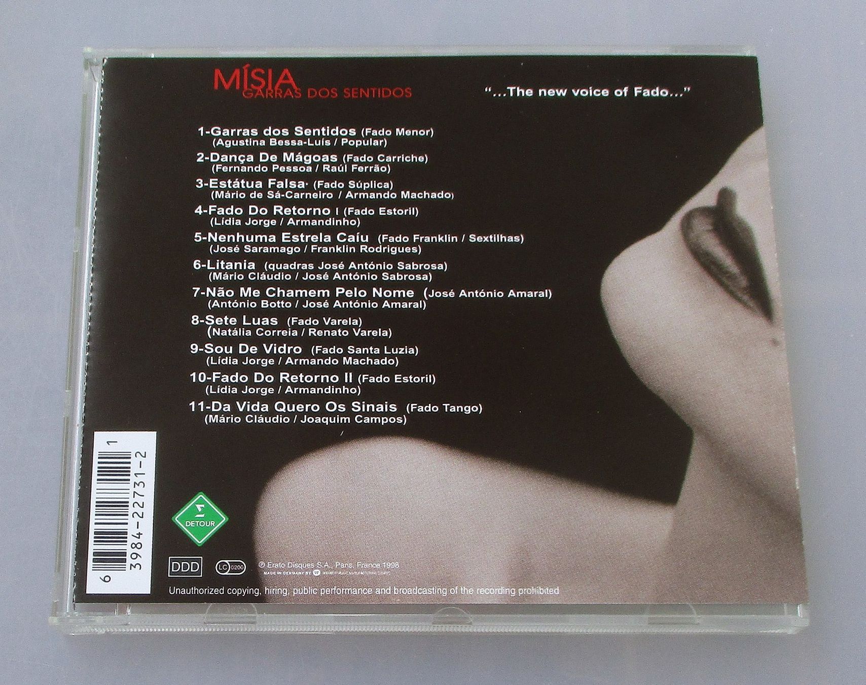 CD: MISIA - Garras Dos Sentidos – Usato da Wattwil venduto da Muriel11 1