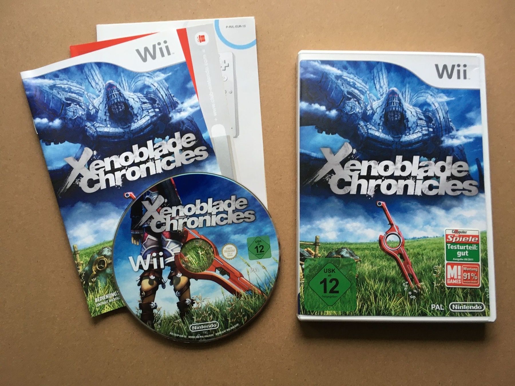 Nintendo Spiele: XENOBLADE CHRONICLES für Nintendo Wii – Gebraucht aus St.Gallen von sjosjo