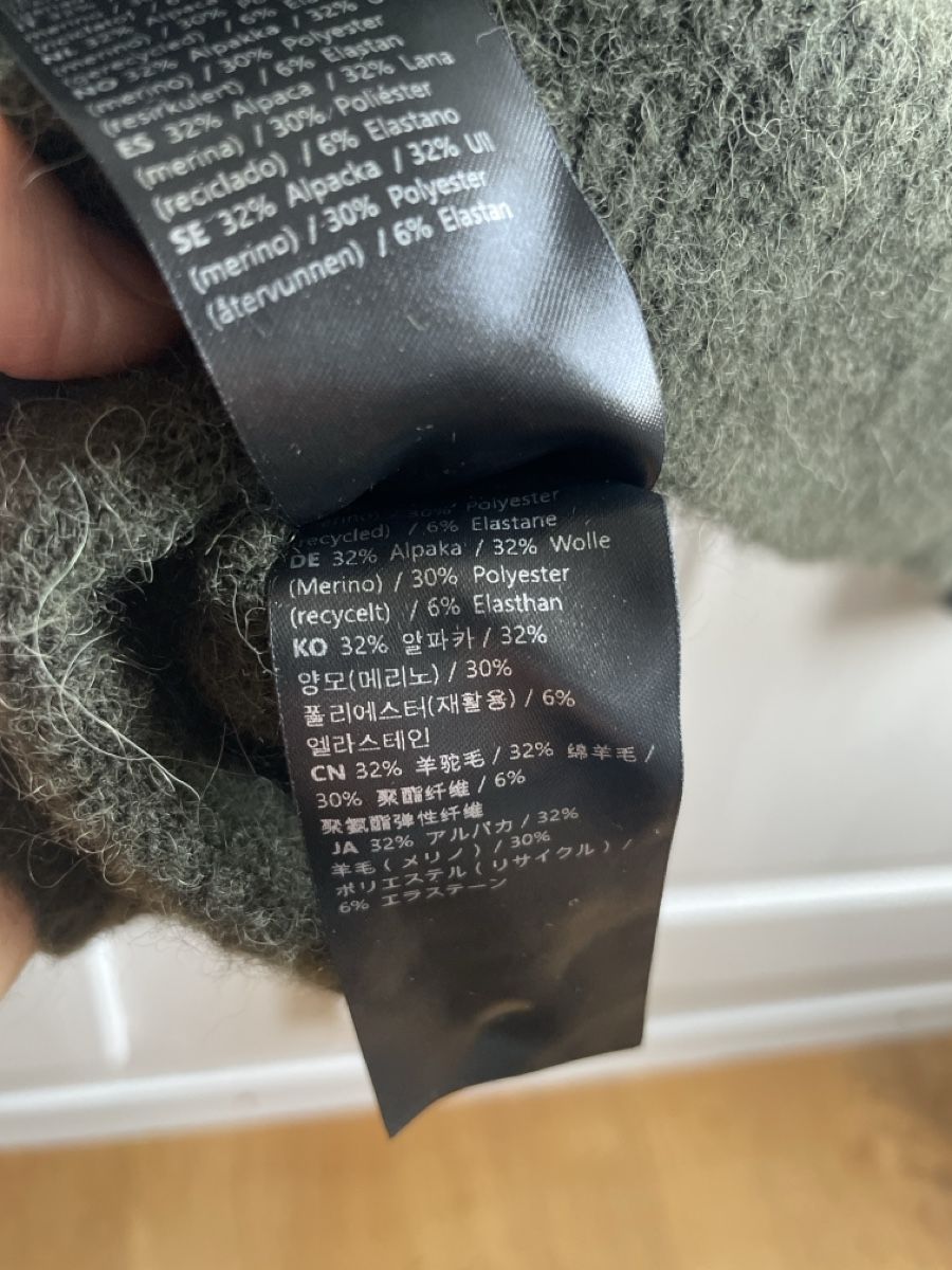 Samsøe Samsøe Maglioni & Felpe: Samsøe & Samsøe Strickpullover, Grösse S, Deep Forest – Usato da Malans GR venduto da johanna46 5
