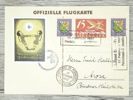 TR15 Carte Postale + Timbre Suisse 1927