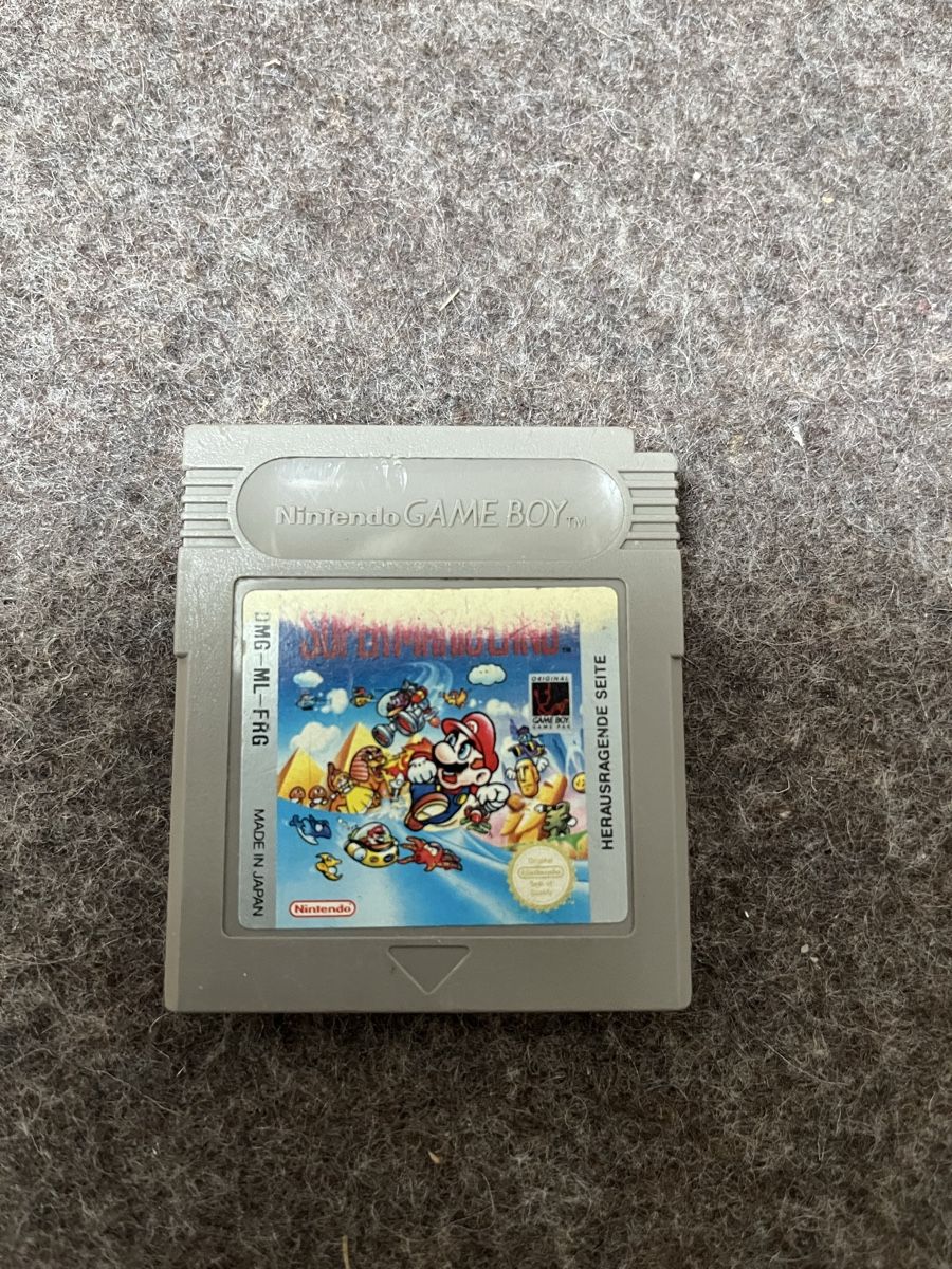 Nintendo Giochi: Super Mario Land - Gameboy - FRG Modul – Usato da Lenzburg venduto da Fusspilzsammler83
