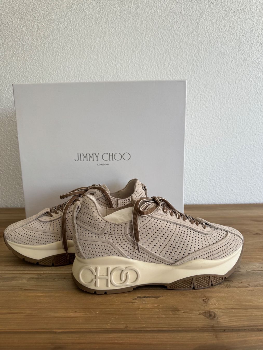 Jimmy Choo Damenschuhe: Jimmy Choo Sneaker Raine Leder Gr. 38 – Neu (gemäss Beschreibung) aus Dänikon ZH von rh7_xmx2 2
