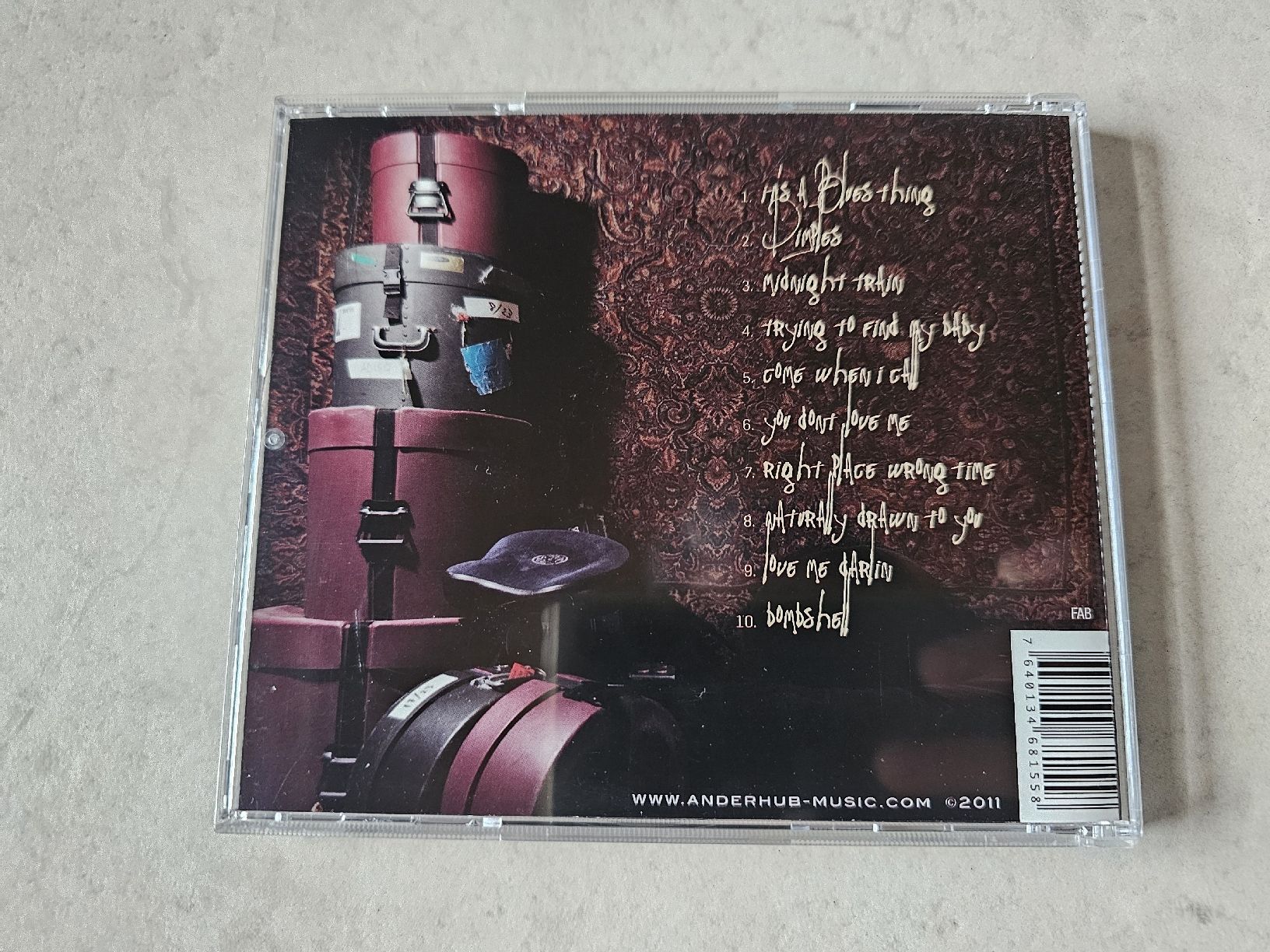 CD: Fabian Anderhub  -  It's A Blues Thing – Usato da Schneisingen venduto da backstore24 1