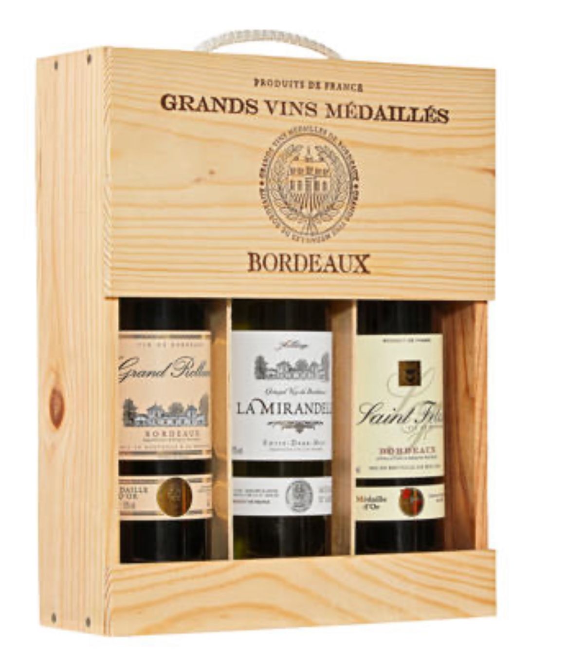 Wein: Grands Vins Médaillés, Bordeaux Geschenkbox – Neu und originalverpackt aus Bülach von StoreInShop.com 1