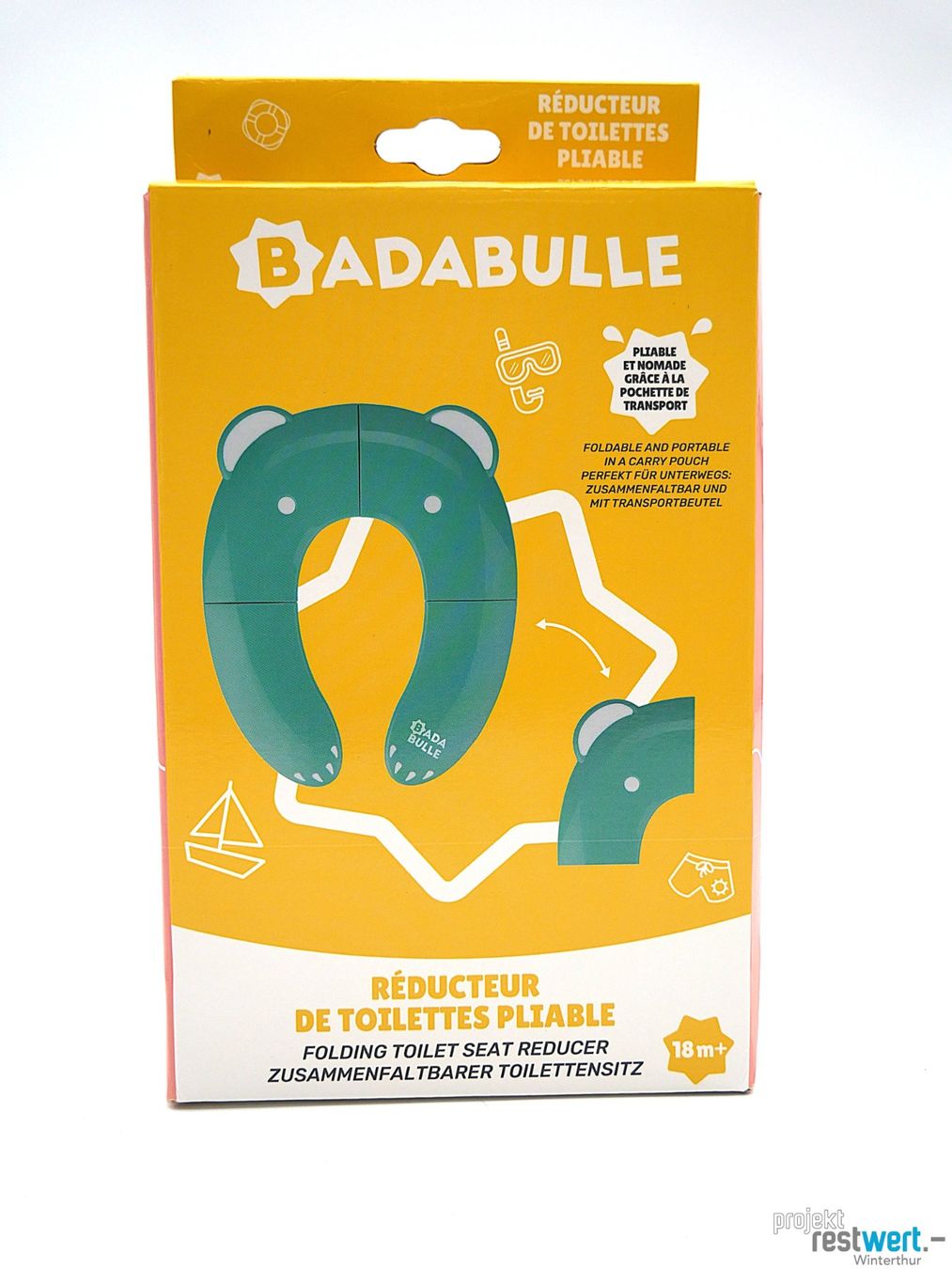 WC: BADABULLE Toilettensitz – Nuovo (secondo la descrizione) da Winterthur venduto da Restwert_Winterthur 4