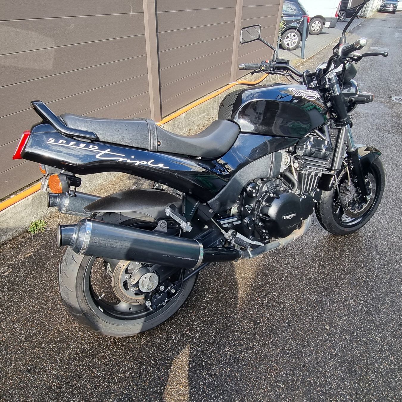 Triumph Strada: Triumph Speed Triple 900 Jg. 1996 – Usato da Aesch BL venduto da Hansi10 5