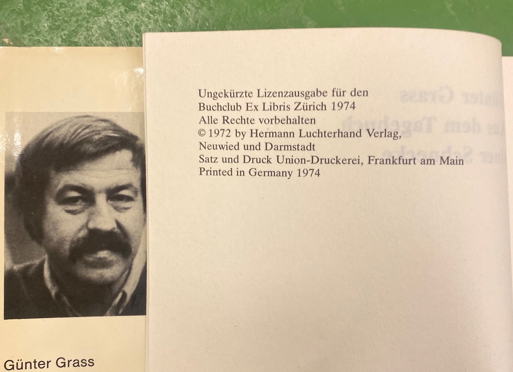 Libri: Günter Grass: Aus dem Tagebuch einer Schnecke – Usato da Basel venduto da Ostschweiz06 2