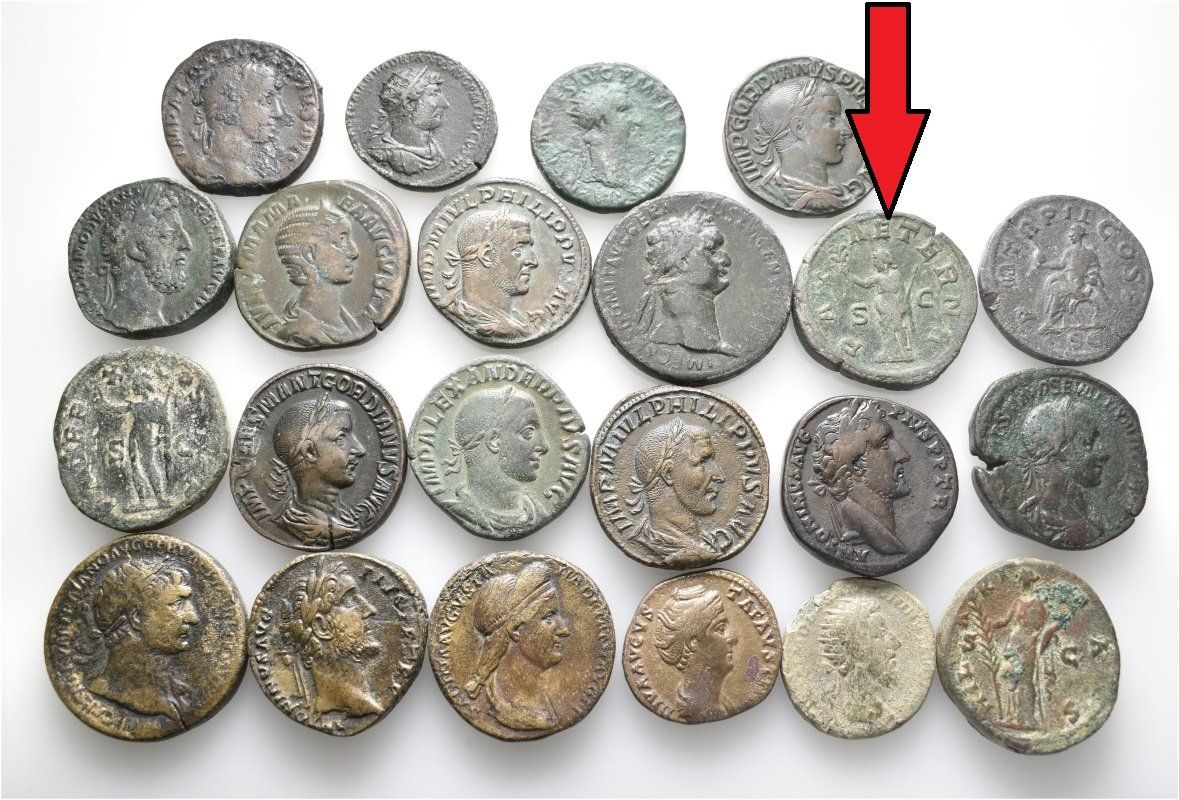 Alle Münzen: PHILIP II bronze sestertius – Gebraucht aus La Sarraz von classicworldcoins 2