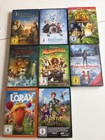 8 Kinder DVDs Animation Zeichentrick gemischt gebraucht