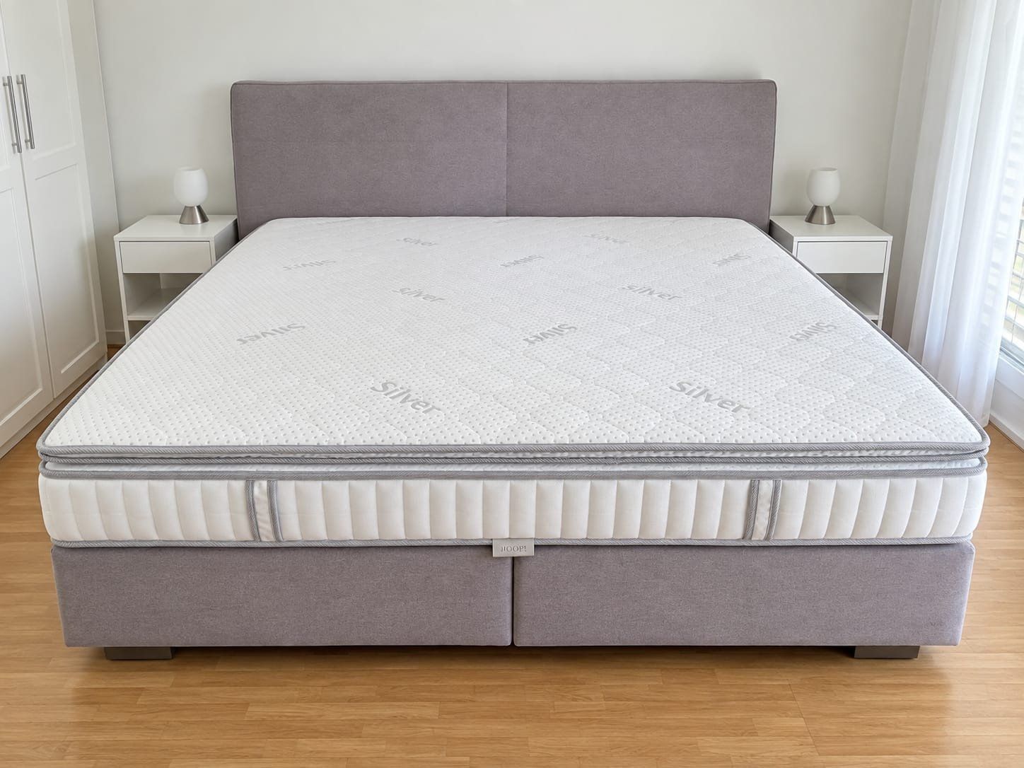 Letti: Boxspringbett- JOOP - 180x200 mit Topper & Kopfteil – Usato da Reinach BL venduto da Dschinni80
