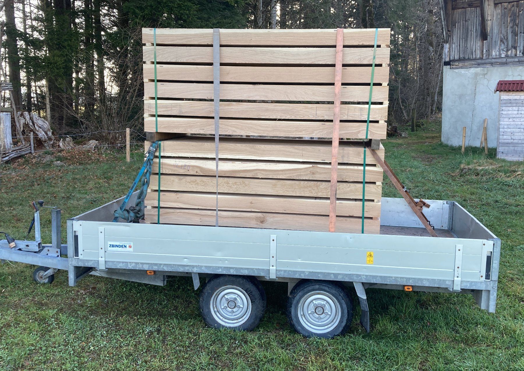 Articoli in legno: Traverses en chêne 12 x 20 x200 cm – Nuovo (secondo la descrizione) da Charmey (Gruyère) venduto da AlexVernex