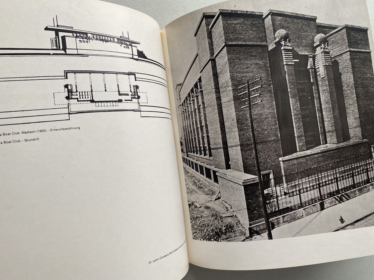 Libri: Frank Lloyd Wright Architecture Book, Rare Edition 1982 – Usato da Zürich venduto da lesgarcons 4