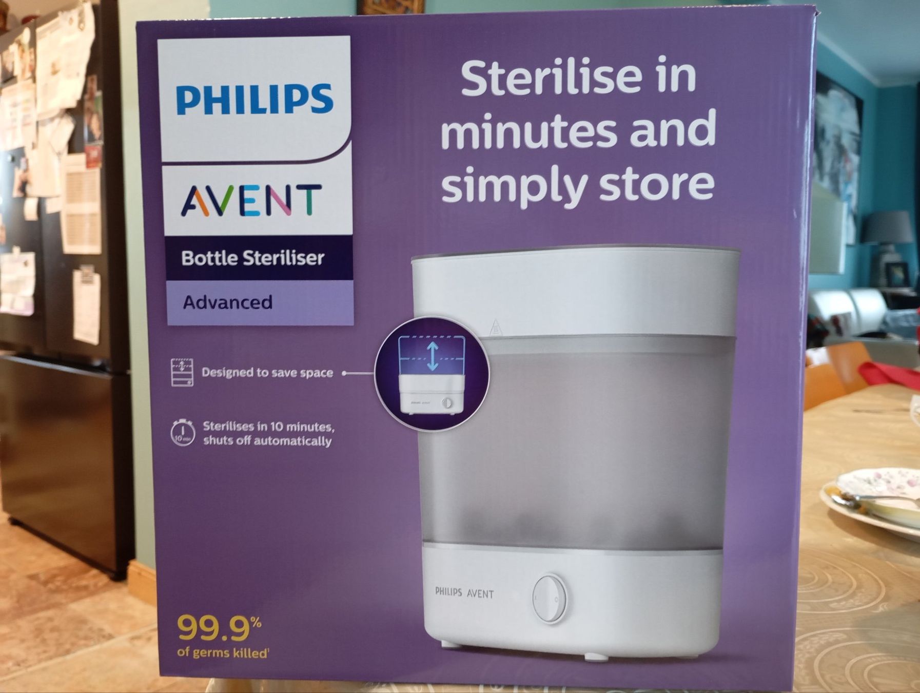 Avent Baby-Mahlzeiten: Philips AVENT SCF291 electric steam sterilizer – Neu und originalverpackt aus Dietikon von aberdeen30