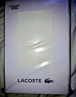 Fabrikneu Lacoste Bettwäsche-Set, Weiss, Baumwolle, 160x210