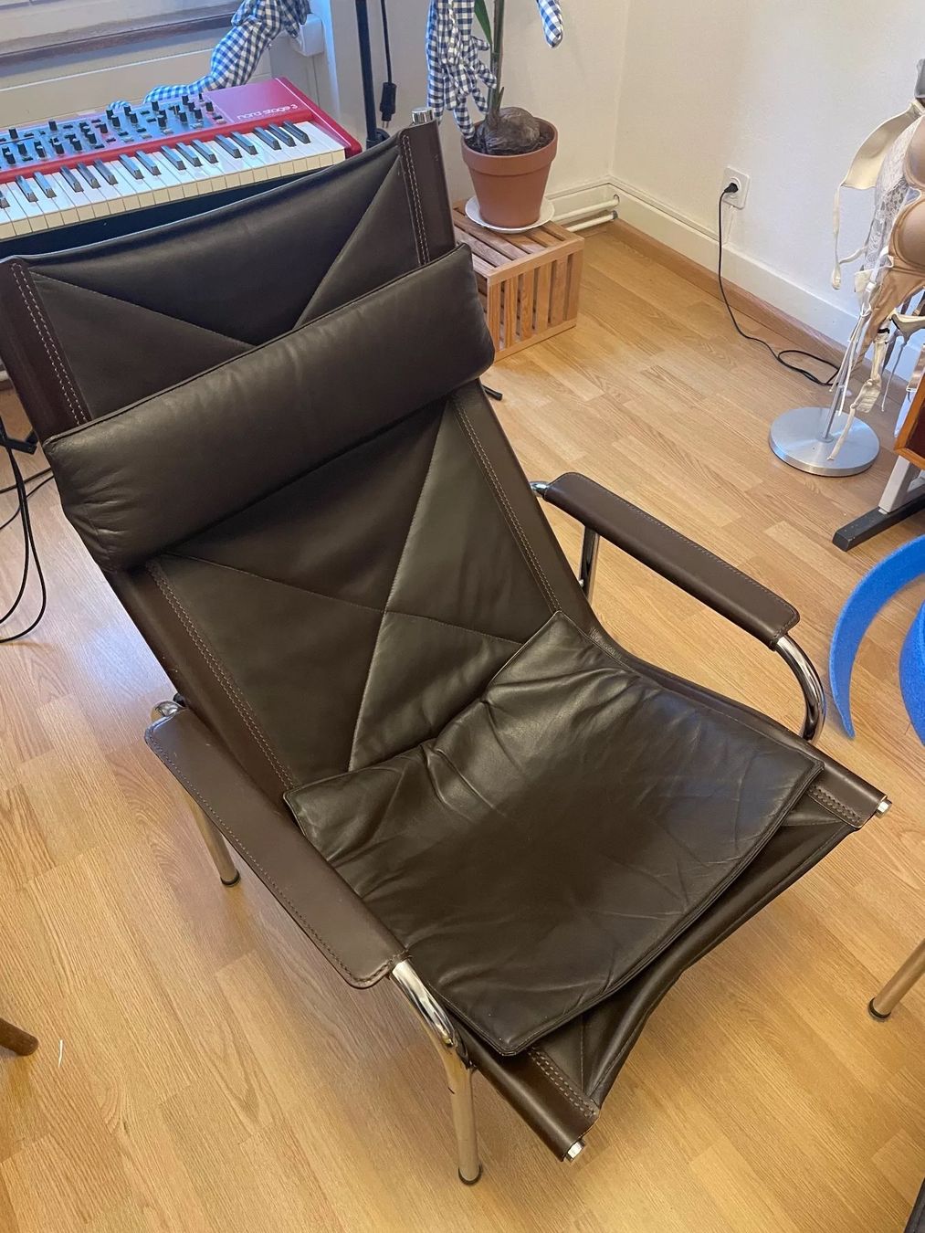 Eichenberger Fauteuils: Hans Eichenberger LederSessel – D'occasion à Basel par linakuenzi 3