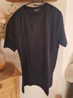 Schwarzes T-Shirt "MAN" mit New York Print, Grösse L