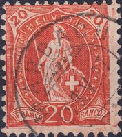 86A.b, mit Vollstempel: MARBACH (LU): 28.MAI.1907 +Expertise