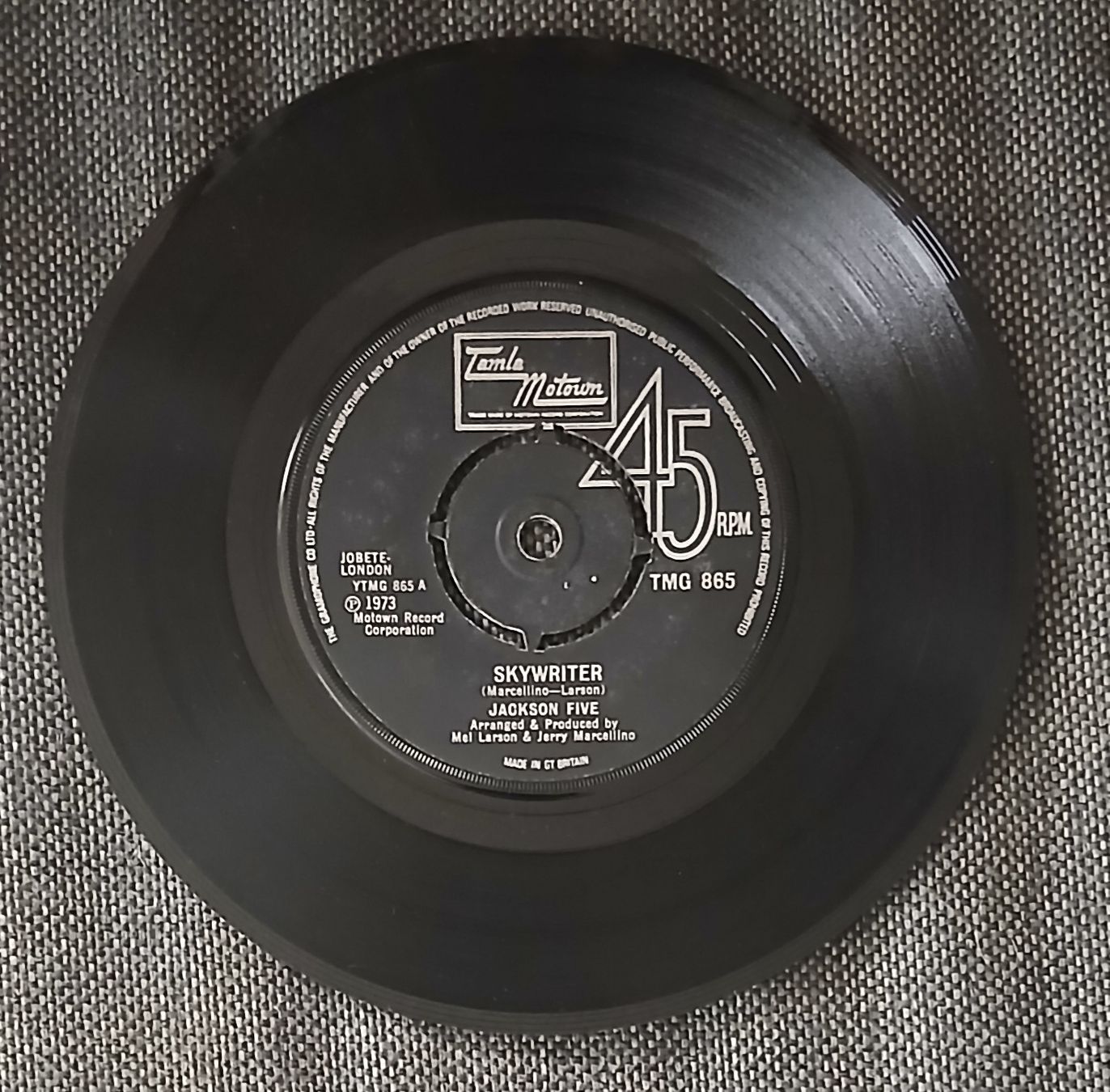Dischi in vinile: Jackson 5 and Michael Jackson Skywriter 1973 UK press – Usato da Watt venduto da Tomaf