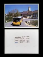 Gelterkinden Sissach Postauto Saurer RH580-25 Foto-Druck A5