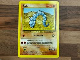 Pokemon Trading Karte Onyx