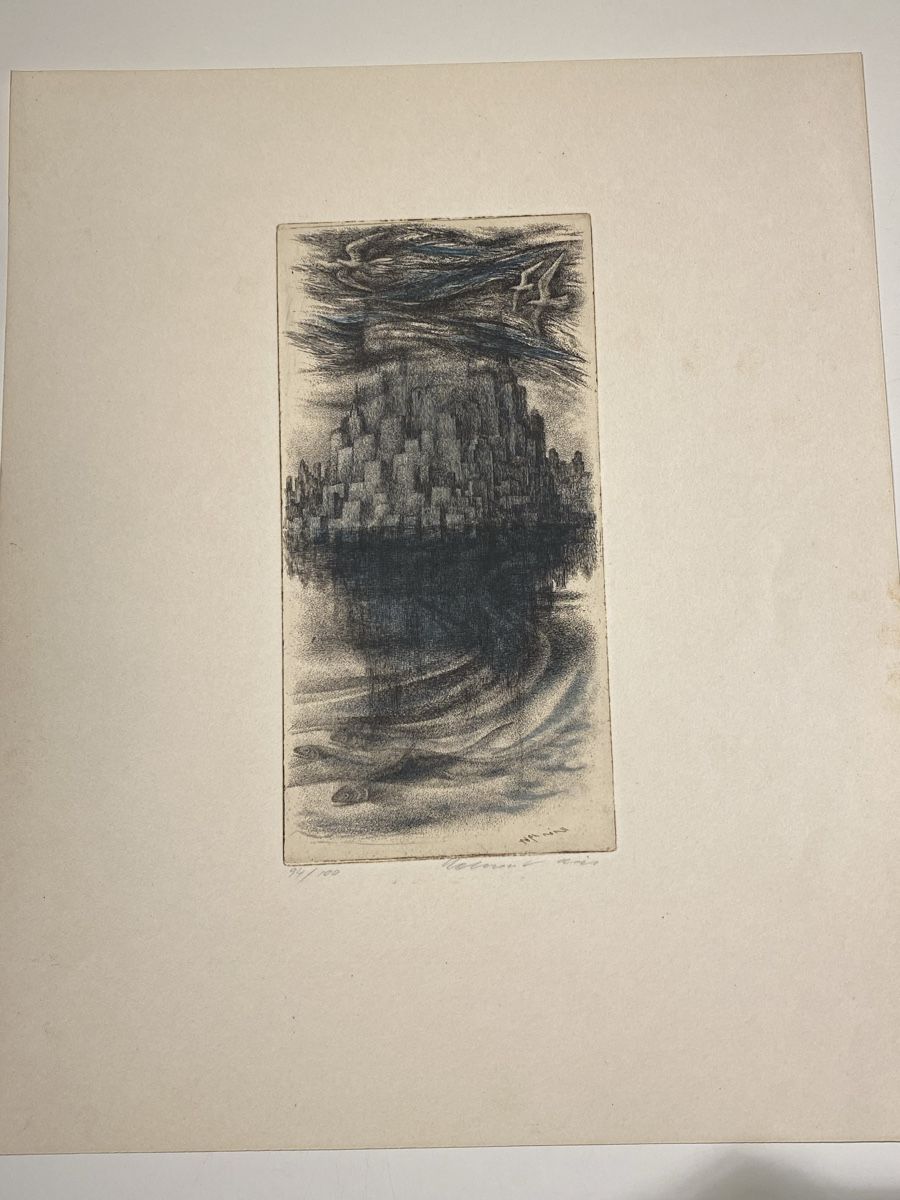 Grafica & Litografie: Helmut Kies Radierung 94/100 – Usato da Utzigen venduto da Lasagne99 2
