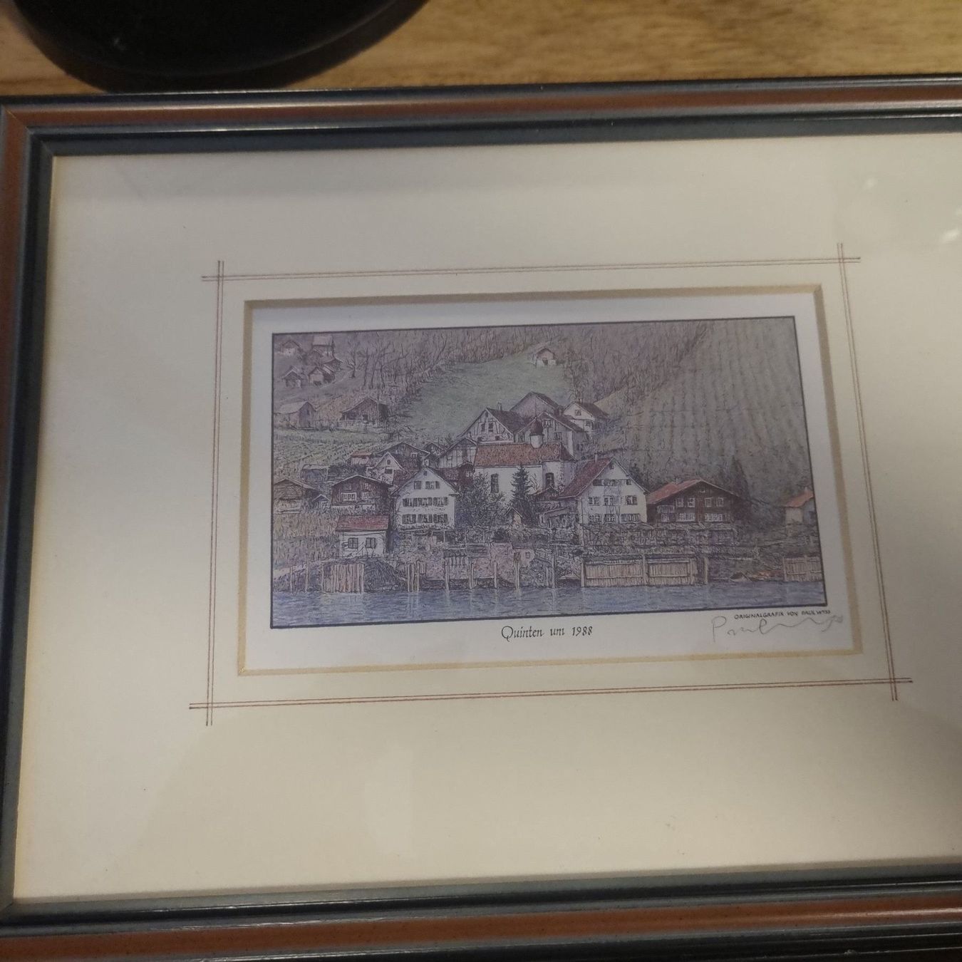 Grafica & Litografie: 4×Lithographie Paul Wyss Quinten – Usato da Zürich venduto da Melossoap 3