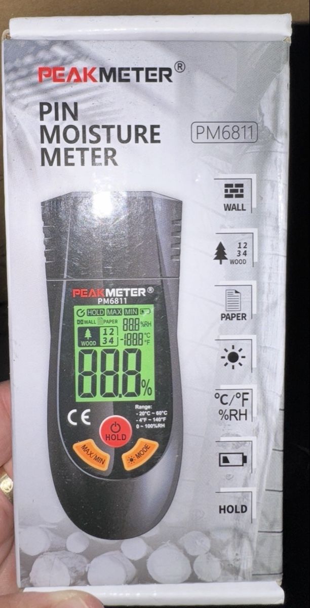 Mesurer: PEAKMETER PM6811 Pin Moisture Meter neu – Neuf avec emballage d'origine à Flamatt par ard_9ctk