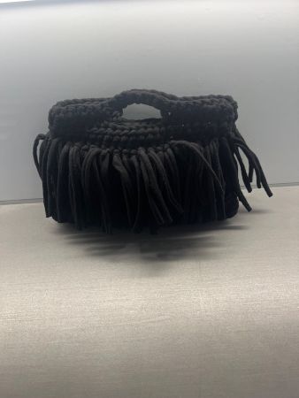 Clutch in Häkel Optik
