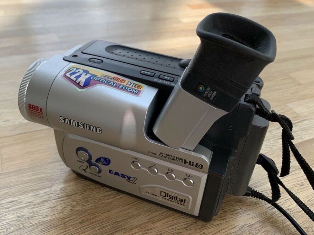 Samsung Hi8 Camcorder mit Zubehör+Tasche Acheter sur Ricardo